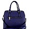 2 COMPARTMENT TRIANGLE LOGO SATCHEL