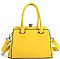 ELEGANT SMOOTH CRYSTAL TOTE BAG