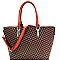 SHOPPER TOTE MONOGRAM CROSS BODY SET