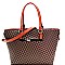SHOPPER TOTE MONOGRAM CROSS BODY SET