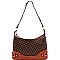 Single Strap Monogram Retro Hobo Wallet SET