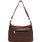 Single Strap Monogram Retro Hobo Wallet SET