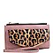 VERSATILE LEOPARD PRINT WRISTLET/WALLET
