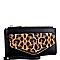 VERSATILE LEOPARD PRINT WRISTLET/WALLET