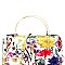 Fashionable Metal Handle Smartphone-Friendly Wallet Cross Body MH-WT300F