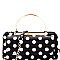 Stylish Metal Handle Smartphone-Friendly Cross Body Wallet MH-WT300F1