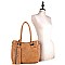3 IN 1 Jewel-Top Cross Body Tote Set