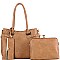 3 IN 1 Jewel-Top Cross Body Tote Set