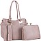 3 IN 1 Jewel-Top Cross Body Tote Set