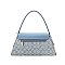 2- in-1 Oval Push Lock Monogram Satchel Set