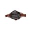 2-in-1 Oval Design Shoulder Bag Wallet Set