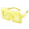 Pack of 12 Square Oversize Fuzzy Faux Fur Sunglasses