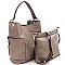2 in 1 Side Pocket Tall Hobo