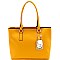Fashionable Whipstitched Laser-Cut 2 in 1 Tote Messenger Value SET MH-AS3220