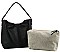 2 IN 1 REVERSIBLE TRENDY SATCHEL WITH LONG STRAP