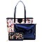 Magazine Cover Collage See Thru 3-in-1 Shopper