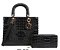 2-IN-1 Crocodile Quality Satchel Wallet Set