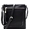 Trendy Crocodile Detail Tassel Accent Multi-Compartment Cross Body MH-BS2429