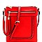 Trendy Crocodile Detail Tassel Accent Multi-Compartment Cross Body MH-BS2429