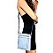 Trendy Crocodile Detail Tassel Accent Multi-Compartment Cross Body MH-BS2429