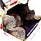 JEWEL TOP CROCODILE PRINT SATCHEL