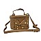Moto Jacket Design Unique Chain Shoulder Bag