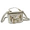 Moto Jacket Design Unique Chain Shoulder Bag