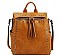 DESIGNER TRENDY RING STUDDED CONVERTIBLE BACKPACK
