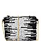 Sequin Embellished Two-Tone Clutch Shoulder Bag