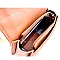 TWO WAY TURN-LOCK SATCHEL SHOULDER BAG