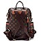 BEE STRIPE ACCENT Monogram Fashion Backpack