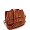 MULTI-COMPARTMENT 4 LAYER FRINGE BOHEMIAN SHOULDER BAG