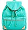 Triple 7 Street Level MODERN FASHION DRAWSTRING BACKPACK