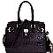 Padlock Accent Croco 3-Compartment Tote Wallet SET MH-CY7083W