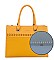 David Jones Detailed Leatherette Handbag