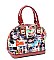 MICHELLE OBAMA MAGAZINE DOME SATECHEL