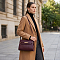 Belt Lock Medium Flap Shoulder Bag