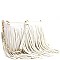 FRINGED CROSS BODY MESSENGER