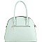 Color Block 2 in 1 Dome Satchel with Card Holder MH-ES3149