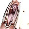 Scarf Wrap Handle Flap Satchel with Portable Charger MH-F0242C