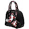 2 in 1 Authentic Frida Kahlo Flower Dome Satchel