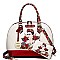 2 in 1 Authentic Frida Kahlo Flower Dome Satchel