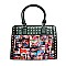 Studded Michel Obama Satchel