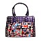 Studded Michel Obama Satchel