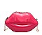 Sexy Lips Style Cross-Body Shoulder Bag