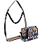 2 in 1 Snake Print Transparent Clear Hobo Cross Body