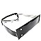 2 in 1 Snake Print Transparent Clear Hobo Cross Body
