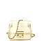 Mini Pinch-Lock Accent Jelly Cross Body