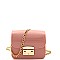 Mini Pinch-Lock Accent Jelly Cross Body