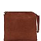 2Tone Mid-Zip Tasseled Crossbody Bag